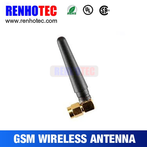 GSM Antenna with 90 degree SMA Connector